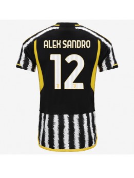 Billige Juventus Alex Sandro #12 Hjemmedrakt 2023-24 Kortermet